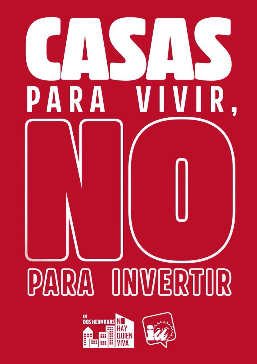 ❌ Menos subvenciones a inmobiliarias y rentistas y más intervenciones del mercado.

Las viviendas son para vivir no para invertir