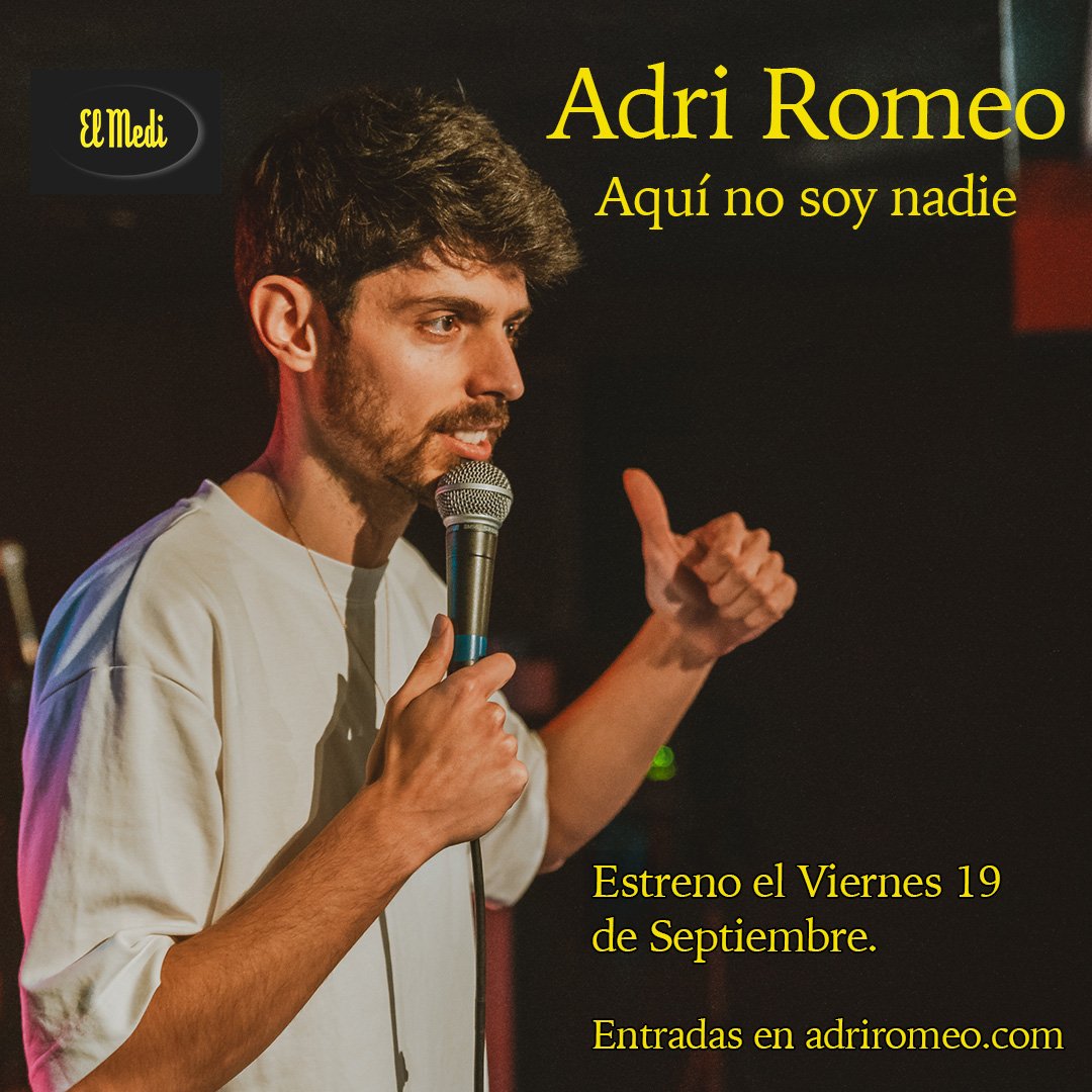 Barcelona, este viernes estreno show.