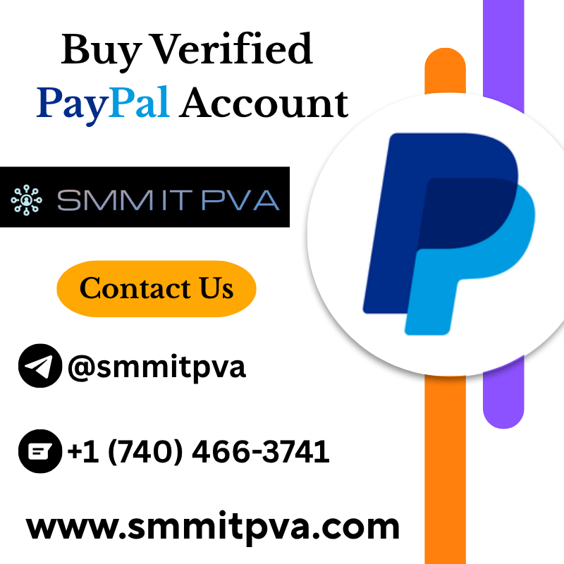 Buy Verified PayPal Accounts
#paypal #PayPalaccounts #PAKvIND #PakVsInd 

SMM IT PVA is a trusted and best company to buy verified PayPal accounts. With us you will get the best quality trusted accounts. Each of our PayPal accounts is tested and ready for transactions.