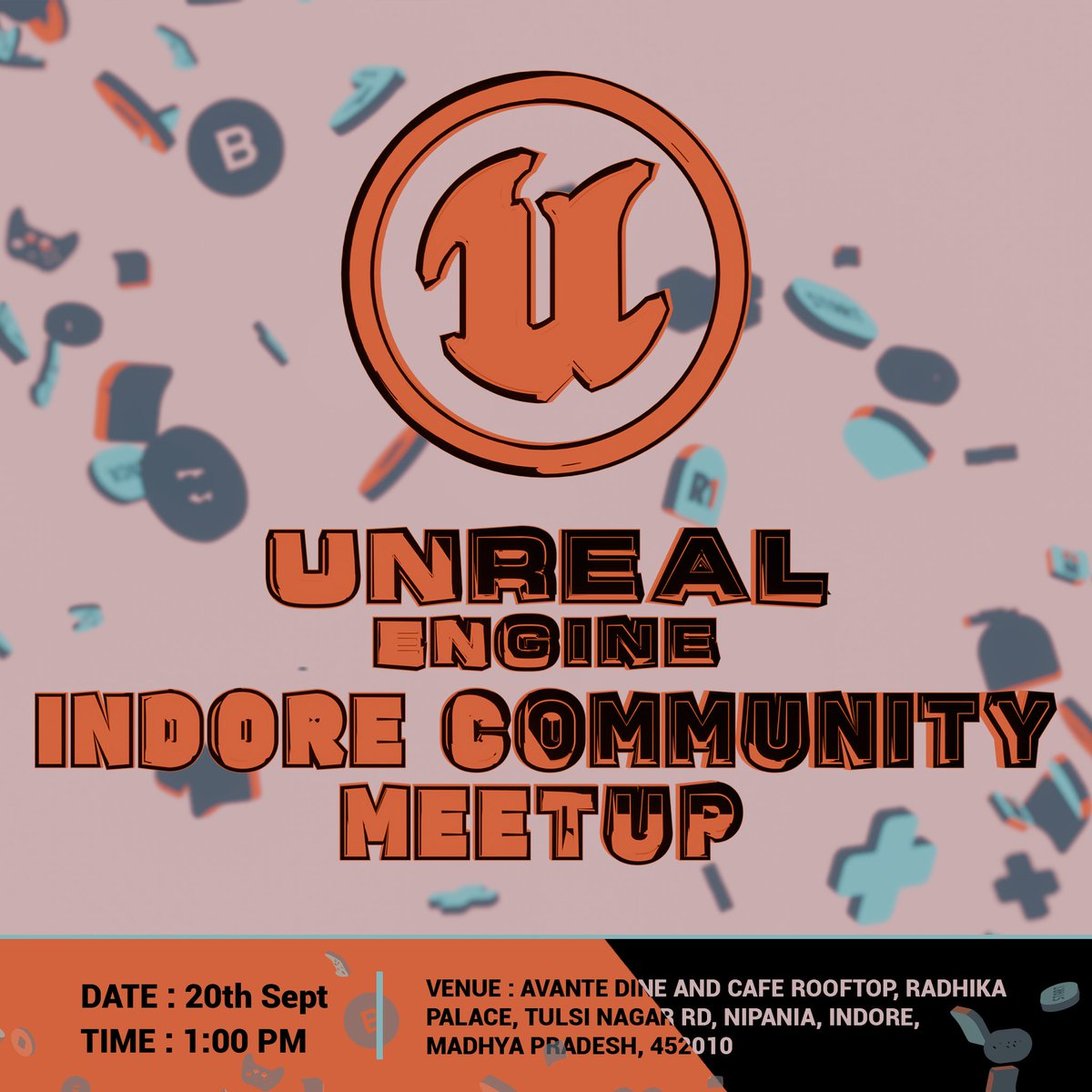 This isn't your typical conference—just authentic Unreal conversations. Build, share, ask, and connect with the community. 
communities.unrealengine.com/events/details…

#UE5 #UE #unrealengine #gamedev #gamedesign #meetup #indore #ueindore #artist #devs
<a href="/AmineTechArt/">Amine</a> <a href="/GalvanicFreaks/">Galvo</a>