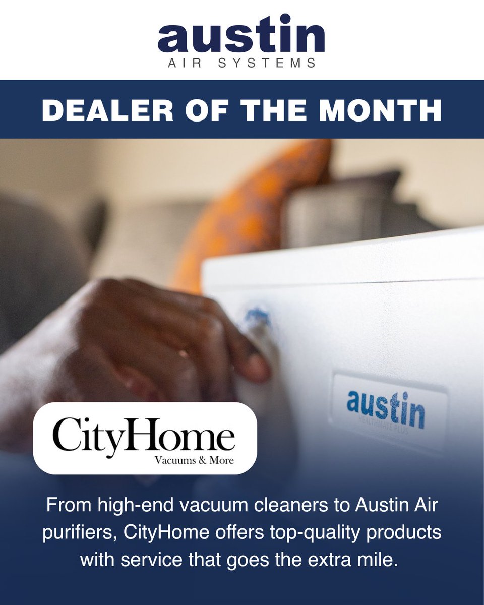 AustinAirLtd's tweet image. Stop by their Lincoln Park or Oak Park locations to meet Juan and the team—you’ll see why CityHome has been a Chicago favorite for more than 40 years.

Check out their website to learn more: cityhomevacuum.com/about-us

#AustinAir #CleanAir #DealerOfTheMonth #Chicago #ShopLocal