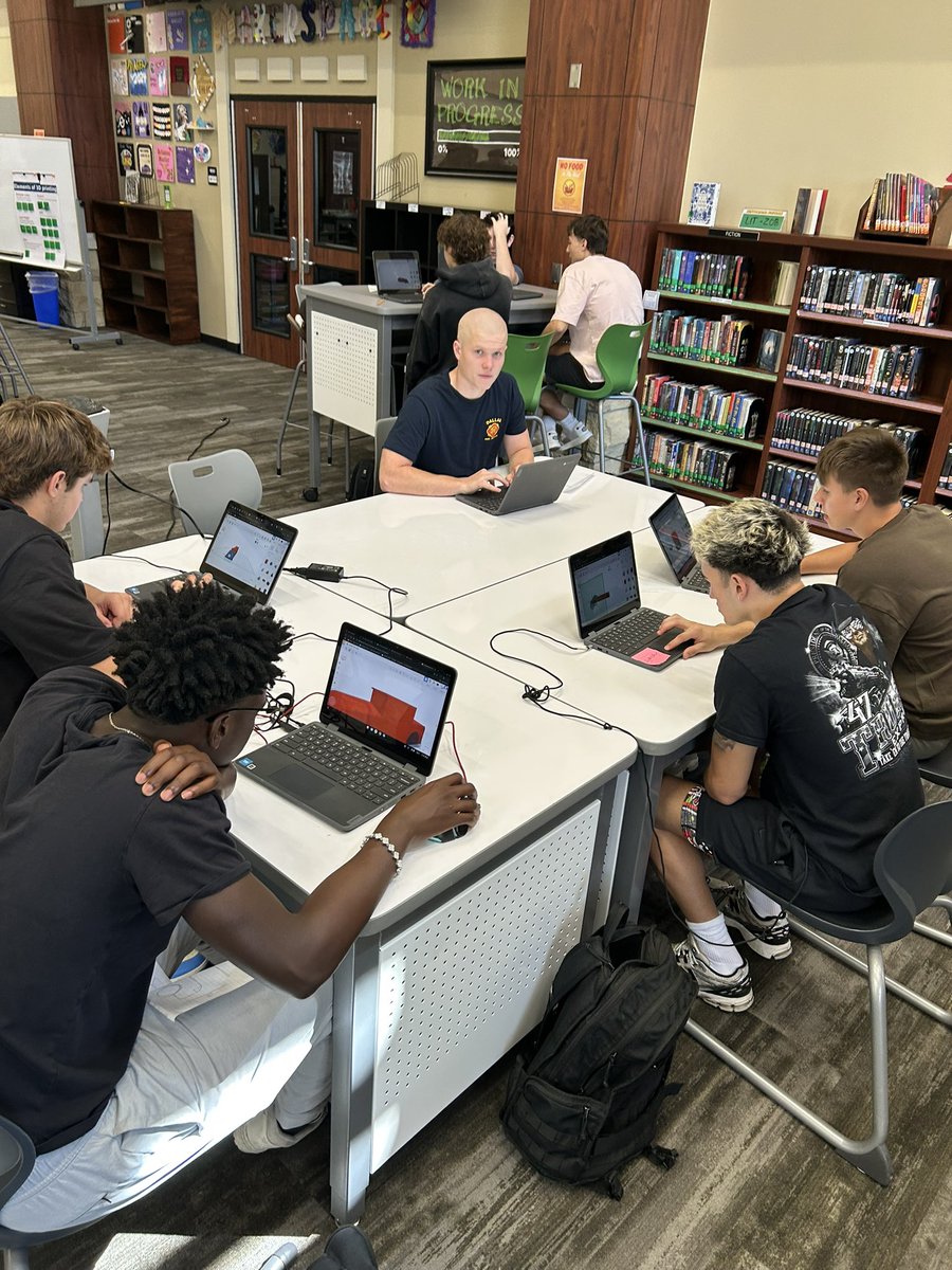 PHS Future Ready Designers (@phs_thenest) on Twitter photo Mr. Seymour’s and Mr. Driver’s Intro to Auto Tech students are well on their way through the design thinking process— building car prototypes. We helped them get started on Tinkercad and can’t wait to see their products get 3D printed and tested! <a href="/PISD_Libraries/">Prosper ISD Library Services</a> <a href="/ProsperHS/">Prosper High School</a> Mr. Seymour’s and Mr. Driver’s Intro to Auto Tech students are well on their way through the design thinking process— building car prototypes. We helped them get started on Tinkercad and can’t wait to see their products get 3D printed and tested! <a href="/PISD_Libraries/">Prosper ISD Library Services</a> <a href="/ProsperHS/">Prosper High School</a>