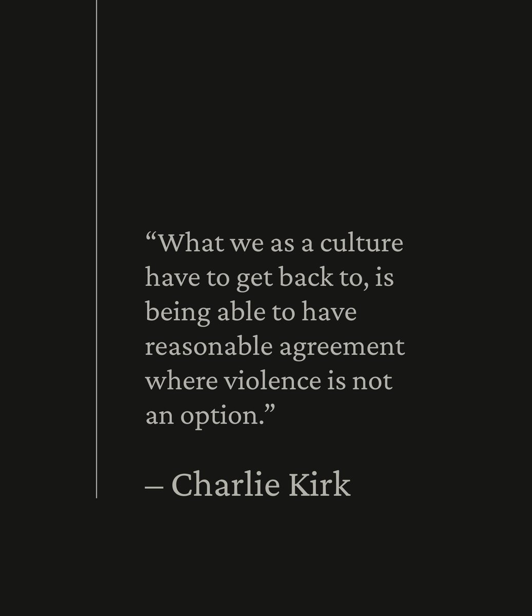 Disagreement is part of democracy. Violence must never be.