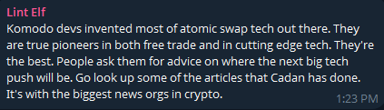 Antidiluvian777's tweet photo. $KMD #ENDtheCEX https://t.co/6a2Rwf6Cwp
