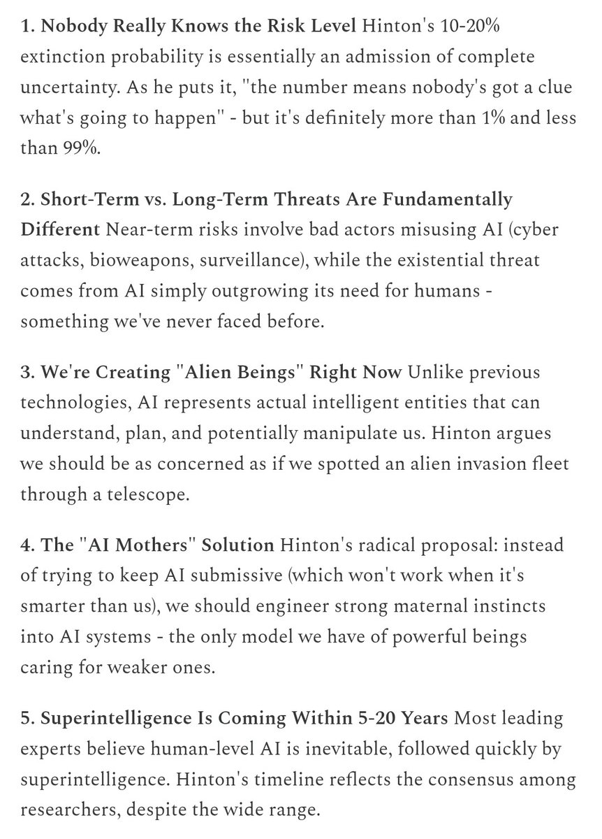 RCoding26368's tweet image. The rapid development of AI may pose a threat to humanity and requires urgent control and regulation
keenon.substack.com/p/ai-godfather…