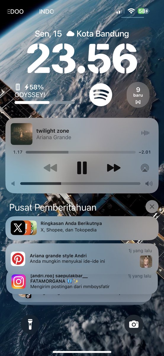 andrriio's tweet photo. With this, I'm leaving with the final look of iOS 18.6 that I have.
Destination: iOS 26. I'm Ready 💨💨⭐️ https://t.co/1mi9F40fL5