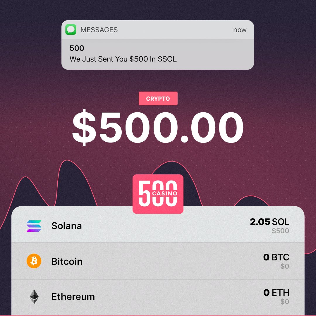 500 Casino tweet media