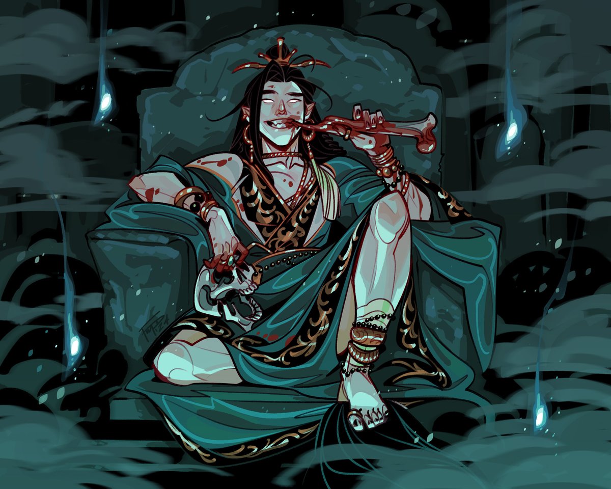 fmd_art's tweet photo. 💀 #TGCF #qirong https://t.co/uVsd4gNeKU