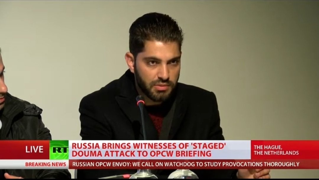 أحمد الساعور
خرج ضمن وفد الهلال الأحمر على لاهاي وشهد لصالح النظام البائد حول مجزرة كيماوي دوما التي وقعت في 7/4/2018.

اليوم هو مسؤول الهلال الأحمر في دوما، ويظهر في اجتماعات الهلال الأحمر ليحاضر بالإنسانية !!!

يجب محاسبته بدلاً من تعويمه