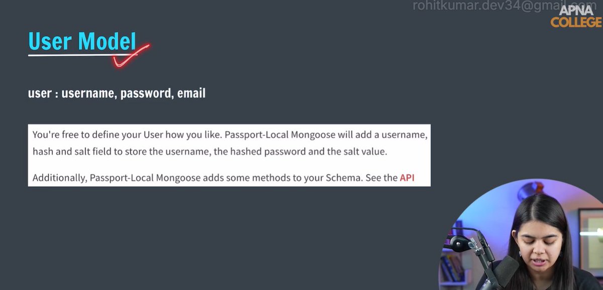 dev_rohitkumar's tweet image. 🚀 Day 97 of #100DaysOfCode 🚀
👤 User Model setup
⚙️ Configuring Authentication Strategy
🧪 Demo User
📝 SignUp (GET & POST)
🔐 Login User
#Coding #JavaScript #WebDevelopment @ApnaCollegeX @ShradhaKhapra_