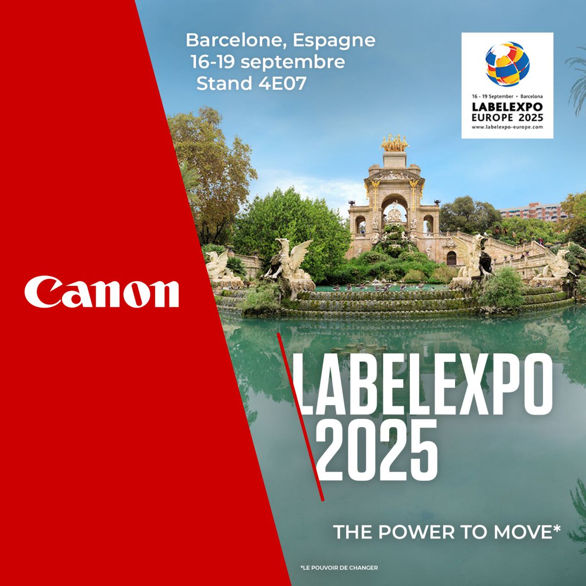 📍 Barcelone, 16-19 sept. : Labelexpo 2025 !
Sous le thème « The Power to Move », découvrez nos idées audacieuses &amp; applis innovantes.
🔹 Démos live &amp; expériences tactiles uniques au stand 4E07.
👉 On vous attend !