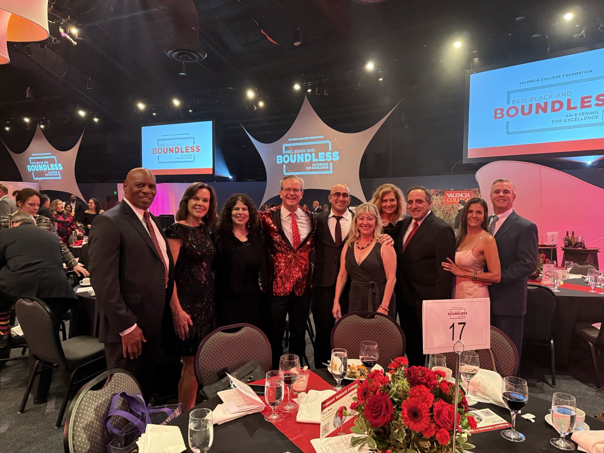 Ecsorl's tweet photo. What an incredible night at the Valencia College Foundation’s 4th Annual Red, Black & Boundless Gala. Our CEO, @WaymonArmstrong, was #ECSProud to serve as co-chair for this year’s event.
#ECSOrl was grateful to sponsor such a meaningful event. https://t.co/5ryiLUrpCz