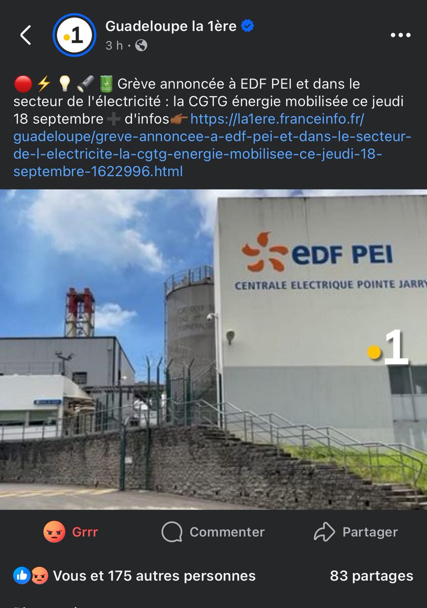 MathieuVinglas1's tweet photo. @ThelemaqueJimmy vous avez vraiment besoin d’un Javier Milei, LA GAUCHE TUE, preuve en est #irina et #CharlieKirk et là on a une organisation syndicale la @lacgtcommunique qui appelle pour la 3 ème année à entrer en grève dans les centrales électriques de la Guadeloupe. AFUERA https://t.co/naM4XkRktx