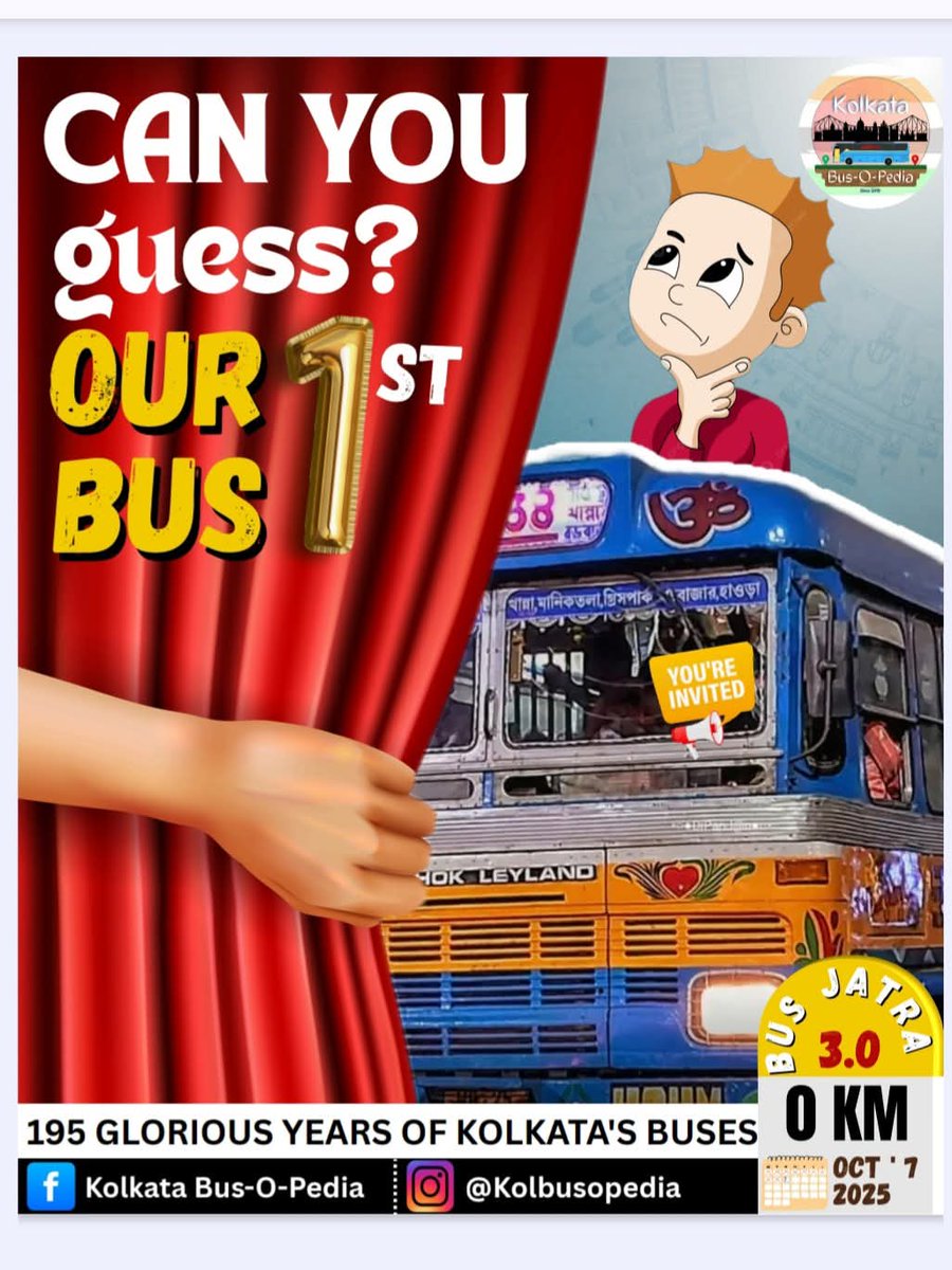 Kolkata Bus-O-Pedia tweet media