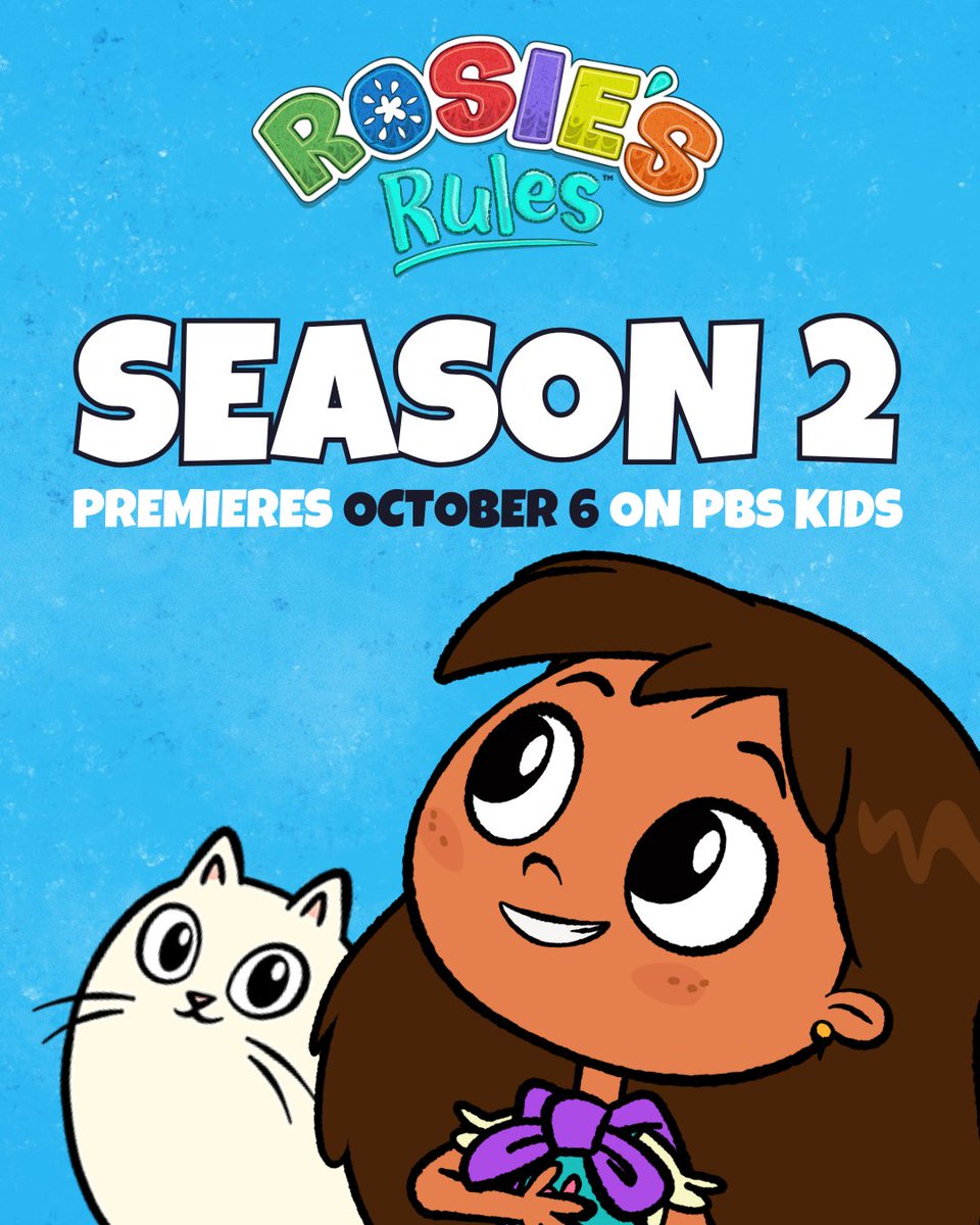 BrownBagFilms's tweet image. Rosie’s Rule #1: Always mark your calendar for big adventures! 🌟 Season 2 of Rosie’s Rules premieres October 6 on PBS KIDS. #RosiesRules
