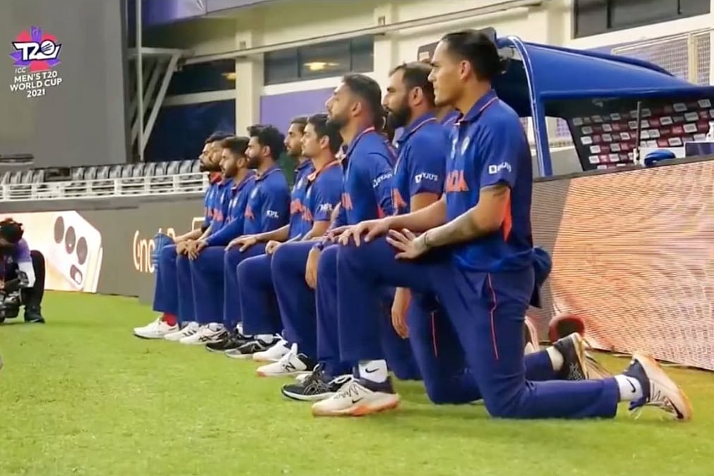 ChhoteBhaiyaa's tweet image. So #INDvsPAKMatch is concluded now. Have you seen any knee down moment for Hindu Pahalgam terror victim? Why? Only #blacklifematters for @BCCI?  Not hindu ki**ing ? Shame on Modi Gov.
- so called Andhbhakt