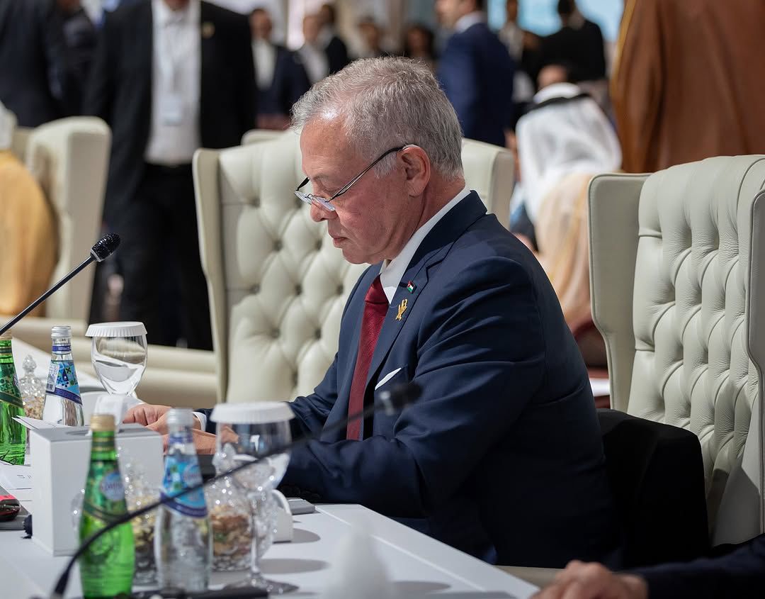 WadiRanger's tweet photo. His Majesty King Abdullah Il in #Doha, prior to delivering
his speech
#Jordan https://t.co/sEv0jgoLRU