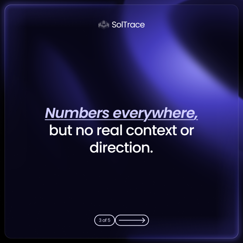 UseSolTrace's tweet photo. The blockchain never lies, but the way you read it might.

SolTrace, the new wallet visualization tool, transforms blockchain exploration for traders and wallet analysts on the Solana network with clear insights in seconds.

Unlock clarity on Solana, waitlist open soon.