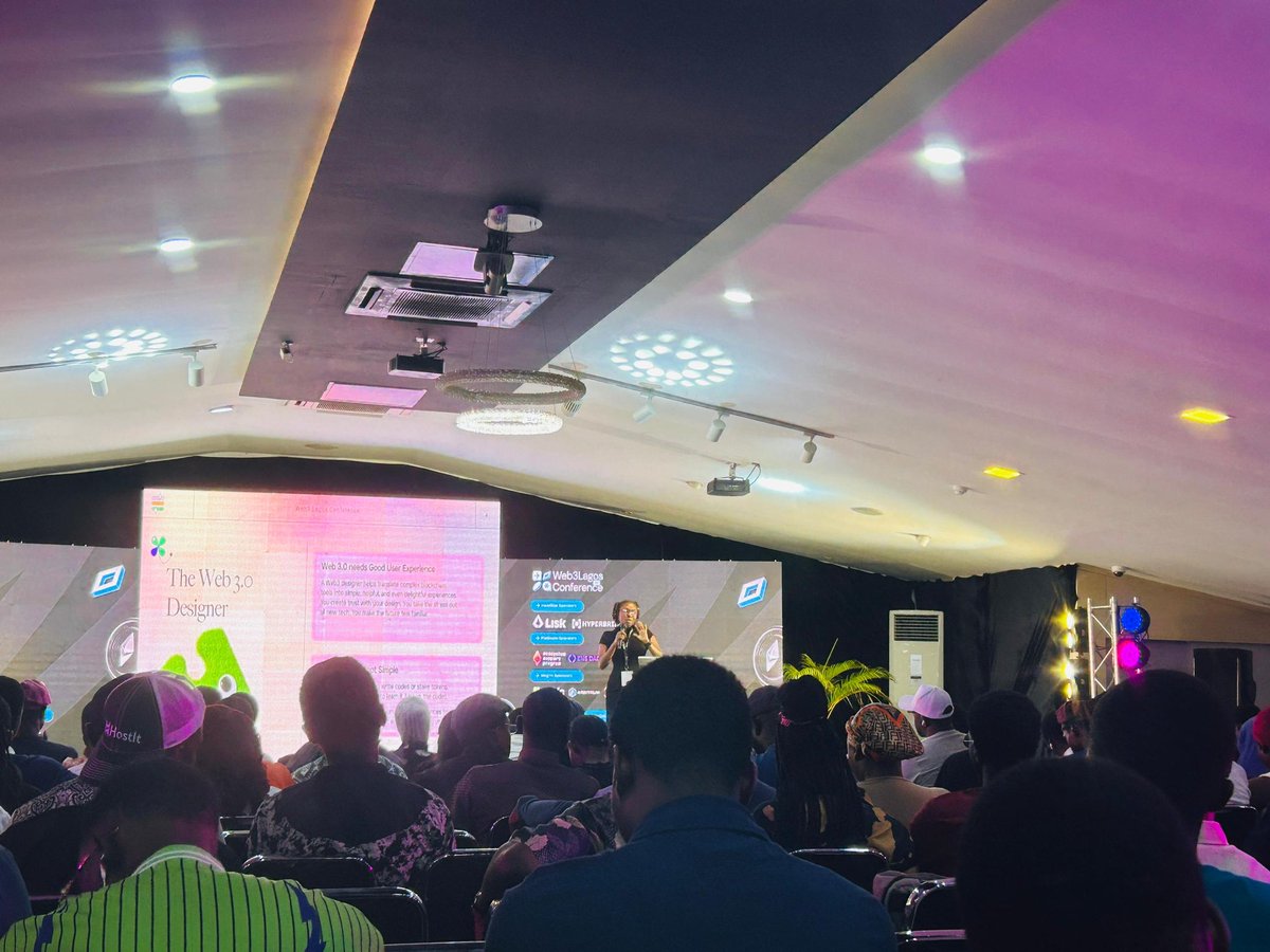 MercyKolapo's tweet image. On the 30th of August, I had the opportunity to speak at the #Web3LagosConference organized by @Web3Bridge on Crafting Useful Products Beyond DAOs, DeFi, and Wallets.
