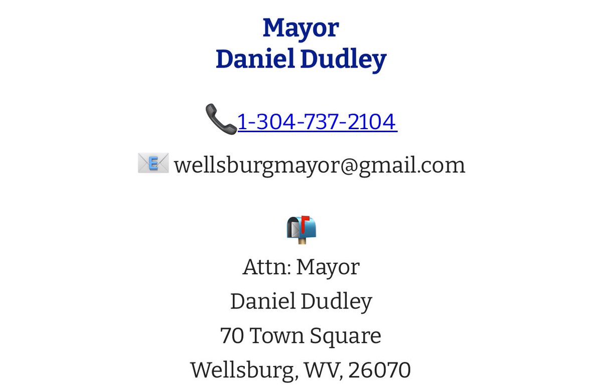 The mayor of Wellsburg, West Virginia, Danny Dudley, allegedly posted this crying about flags being flown half-staff to honor Charlie and defames Charlie by calling him racist.

Disgusting. 

Your tax dollars pay his salary.

HE MUST RESIGN!

You can contact his office here: