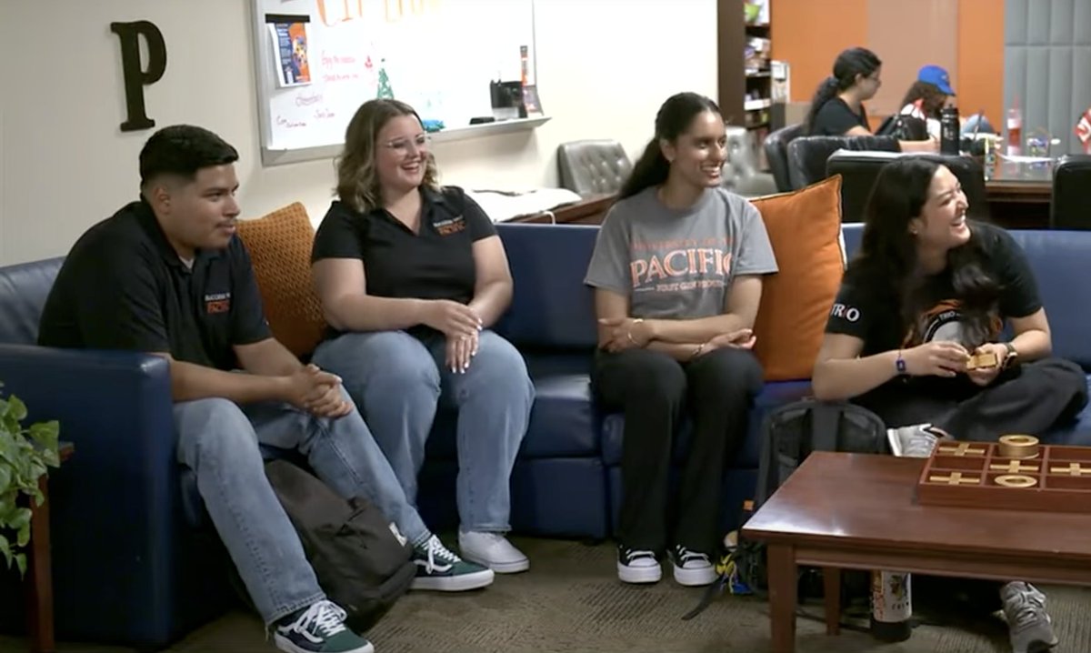 Taking a look at last week's national spotlight moments 🤩

ICYMI: 
👉 <a href="/nytimes/">The New York Times</a> best-selling author <a href="/jselingo/">Jeff Selingo</a> listed Pacific as one of America's dream schools pacific.edu/pacific-newsro…

👉 Pacific's Success TRiO program received national recognition on <a href="/GMA/">Good Morning America</a> pacific.edu/pacific-newsro…