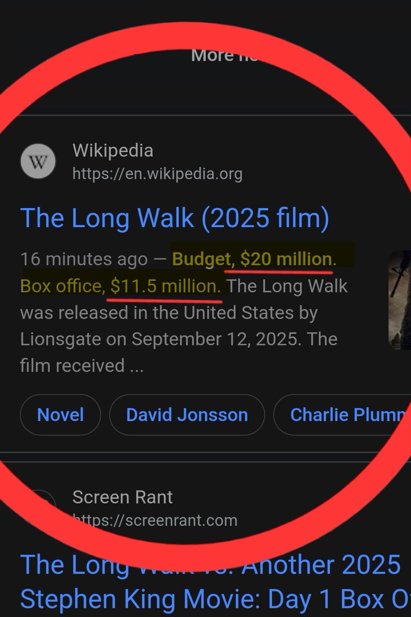 📉 Due to investment risk, there will never be another Stephen King movie ever produced, ever again 🚫 

<a href="/KinelRyan/">Ryan Kinel - RK Outpost</a> <a href="/JosiahRises/">JosiahRises 🔥</a>
<a href="/GeeksGamersCom/">Geeks + Gamers</a> <a href="/Nerdrotics/">Nerdrotic</a> <a href="/ClownfishTVcom/">Clownfish TV</a> <a href="/TheCriticalDri2/">The Critical Drinker</a> <a href="/LionsgateHorror/">Lionsgate Horror</a>  <a href="/Lionsgate/">lionsgate</a>

All of Mr Kirk's questions about trans and gays were