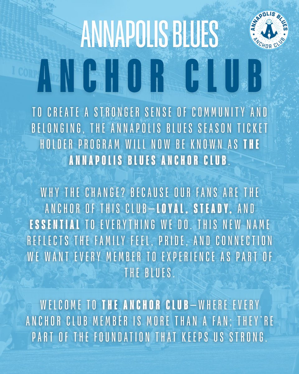 Annapolis Blues FC tweet media