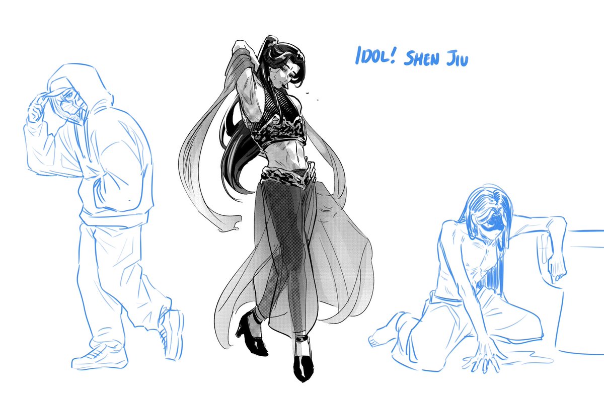 idol au….. (´⊙ω⊙`)