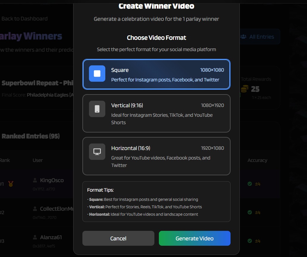 dcommunity_main's tweet image. ☑️You have put in the score [or other data point] 
☑️The system will automatically sort for winners
☑️Say there are 5 eligible for one prize - it will pick that too.
☑️Email is sent to winner
☑️$AVED is sent to winner
☑️#AveD asks - Want to Share?  Want a video?
☑️If yes👇
MORE