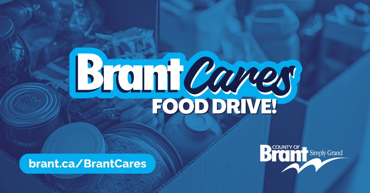 We're collecting non-perishable food donations at the following events!

📷 St. George Apple Fest: Saturday, September 20 - Sunday, September 21
📷 Burford Fair: Saturday, October 11 - Sunday, October 12

Learn more at brant.ca/BrantCares