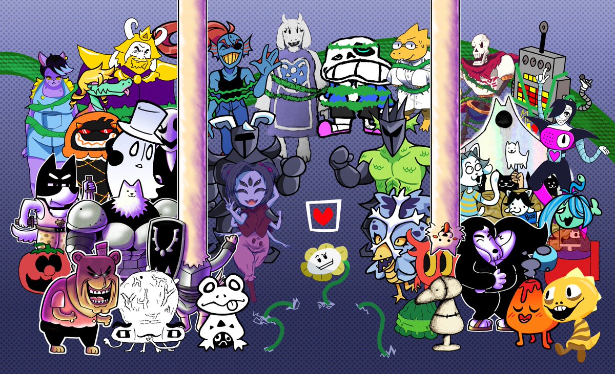 RadiantRudi's tweet image. MASSIVE COLLAB FOR 10 YEARS OF UNDERTALE!!!
#undertale #undertale10thanniversary