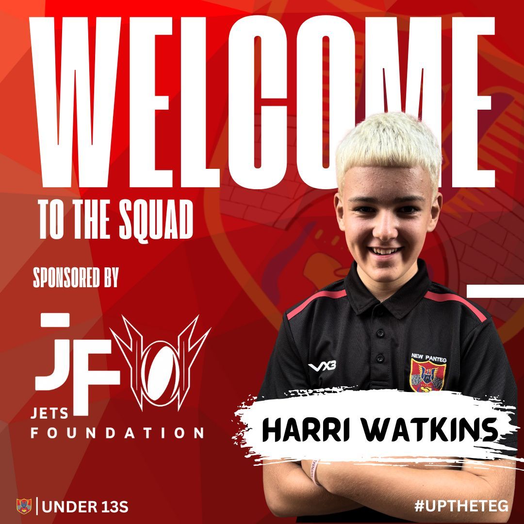 NewPantegRFC's tweet image. New Signings Alert –Welcome to New Panteg U13s!🚨

We’re happy to welcome Harri Watkins, Lewis Spooner and Josh Barry to the Panteg U13’s family!🏉

We can’t wait to see you all proudly wearing the Panteg badge for many years to come. Wishing you a fantastic season.

#Uptheteg