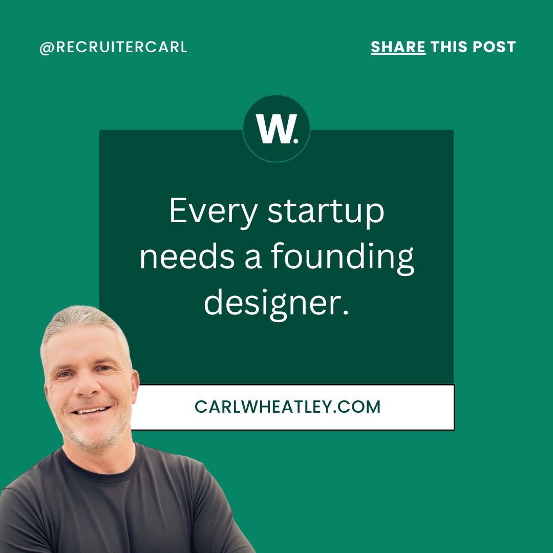 As a design recruiter, I’ll tell you this:
Your first designer matters more than you think.
Most teams wait until design feels urgent.
By then, it’s too late.

A founding designer isn’t just visuals: Shapes vision!

When would you hire your first designer?

#foundingdesigner