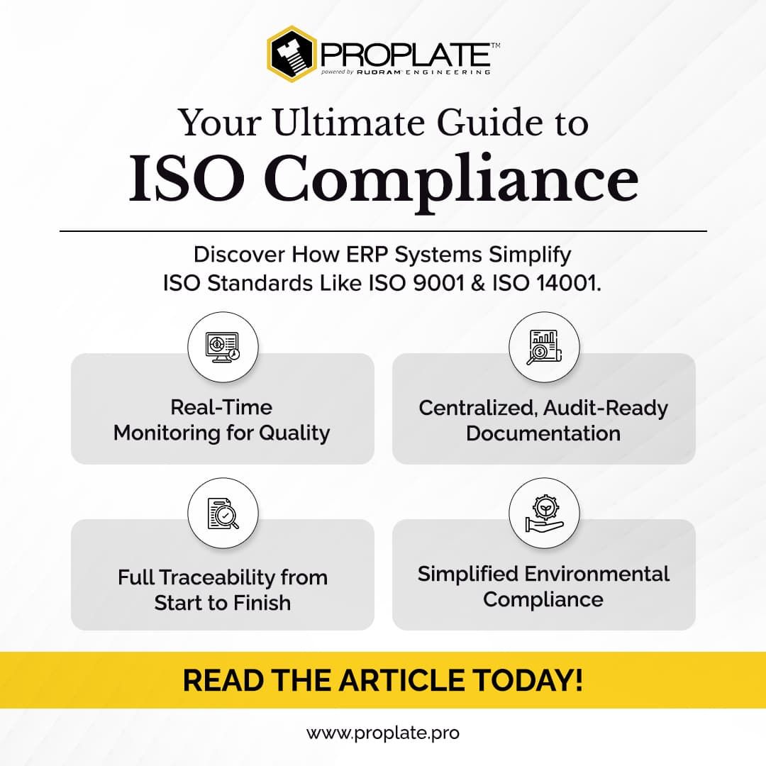 Proplate_Pro's tweet image. 💡 Your Ultimate Guide to ISO Compliance 💡

ISO standards are the backbone of quality, consistency, and credibility in manufacturing, but achieving compliance doesn’t have to mean endless paperwork and stress. 
📖 Don’t miss this must-read article:
🔗 proplate.pro/achieving-iso-…