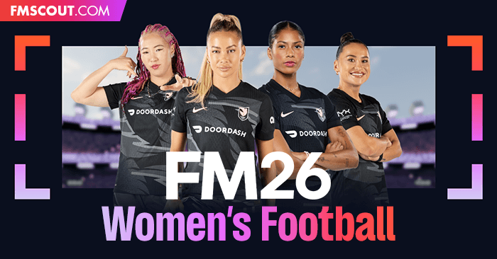 fmscout's tweet photo. #FM26 Women's Football in numbers:

⦿ 35,000 players &amp; staff
⦿ 4,000 teams
⦿ 14 leagues
⦿ 11 nations
⦿ 3 continents

More info ⤵️
https://t.co/nzofTF3fe4 https://t.co/XFinqkR3dY