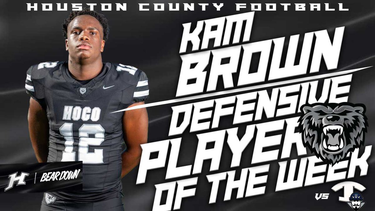 BearDownHOCO's tweet image. Week 5 Players of the Week #Highway96