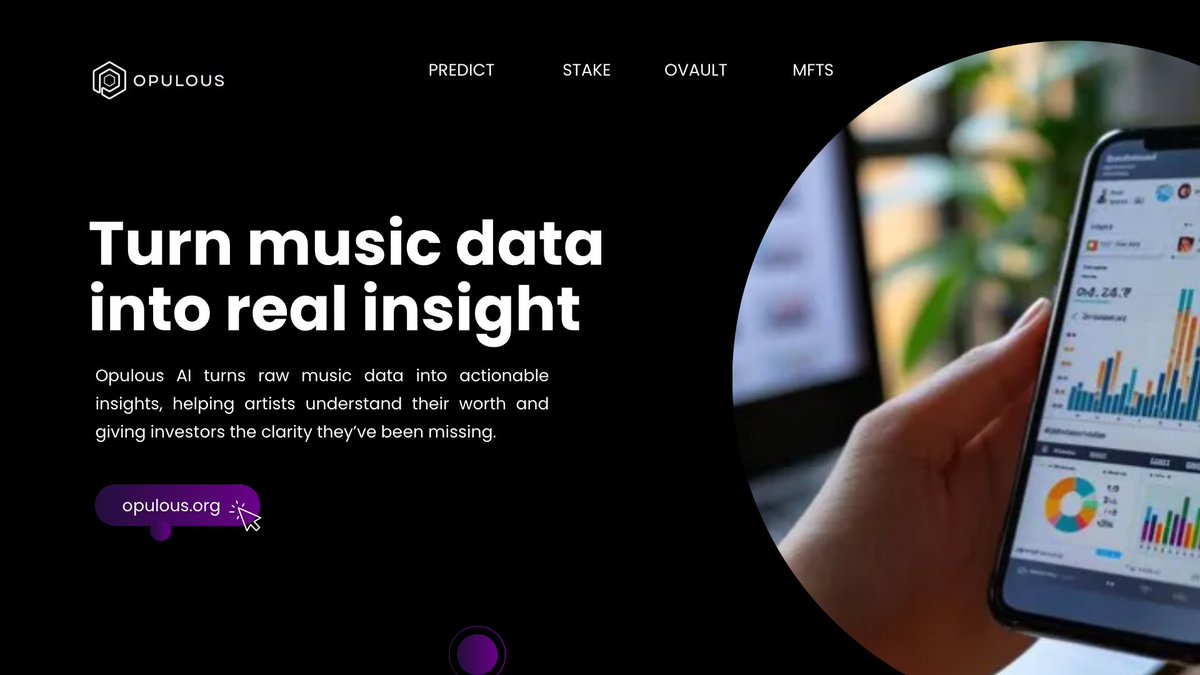 Think about how unpredictable music earnings can feel.
One month streams are up, the next they dip, and for artists, that uncertainty makes it hard to plan or negotiate fair deals.

That’s where <a href="/opulousapp/">Opulous</a> AI steps in. Instead of guessing, it uses real data to forecast