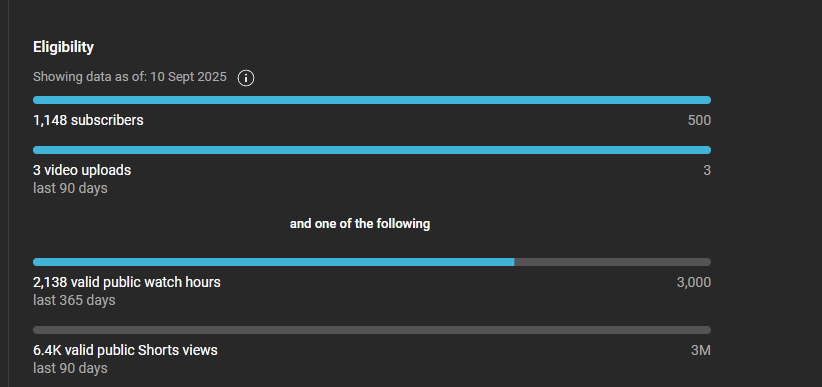 Thanks for all the Youtube love as of late, 
Only 800 hours to go and weve made the first requirements! So close but yet so far!

If your not following, id appreciate any one who stops by and shows the love <3

youtube.com/@TheArriana