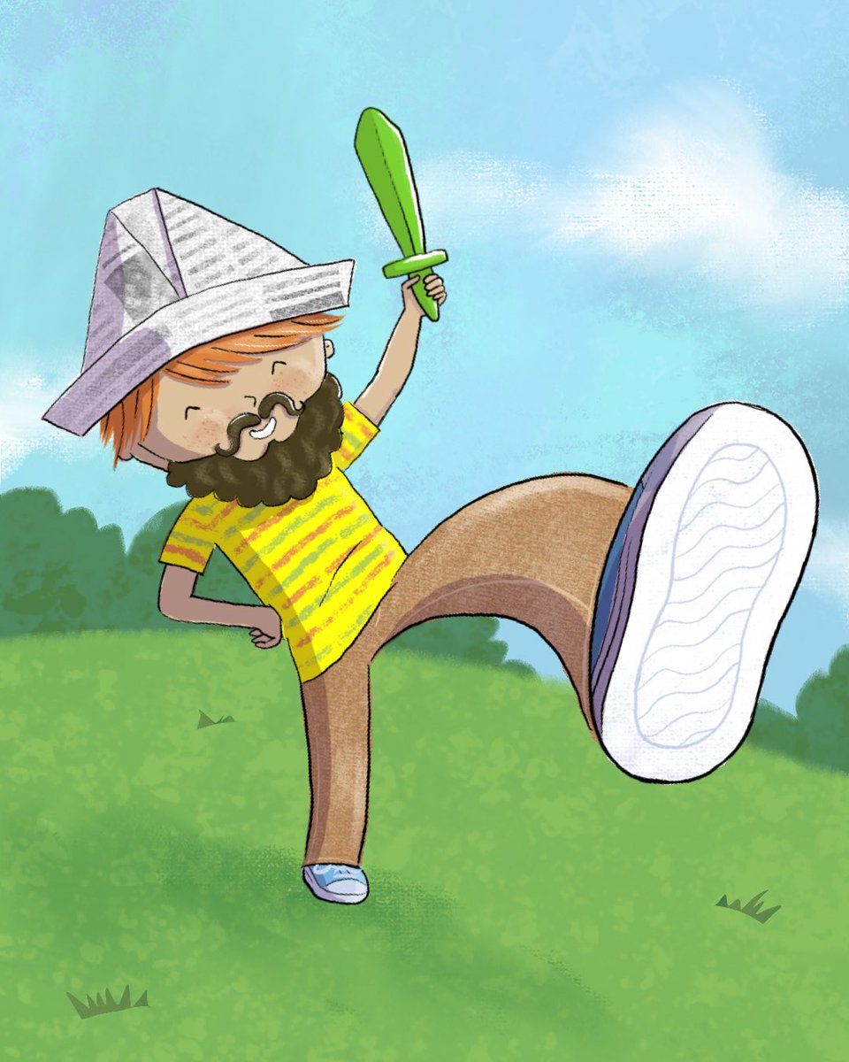 New week, new adventure. Let’s go! ☀️ #violetlemay #amwriting #kidlit #illustration #illustrator #mbartists #picturebooks #kids