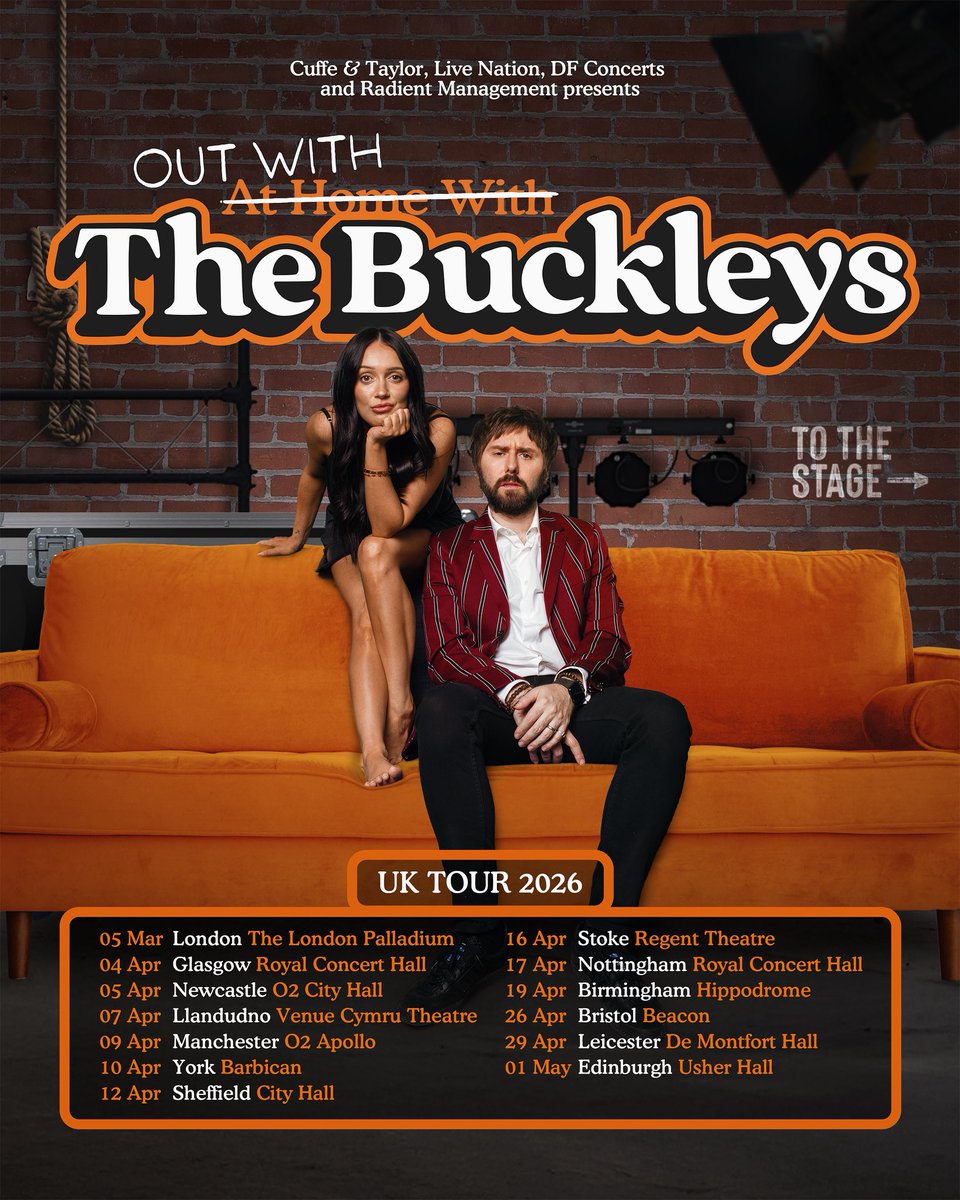 Tickets on sale 19th September at 10am 😬 let’s go out !!