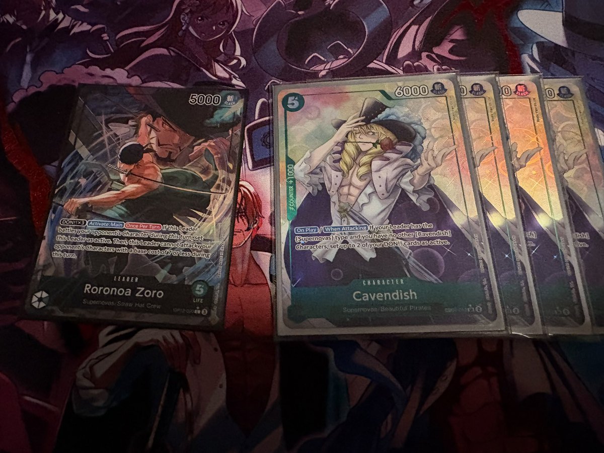 KStryder_TCG's tweet image. LTS: will be at Dallas nats. RT appreciated!
Avg 75-80% TCG

Camie BW: 130
Camie color: 160
Brook: 160
Sanji: 350
Drum kingdom: 200
World’s mat: 1.2k
2024 Nats mat: 800
Worlds don: Dm me. Have multiple
4 Cavendish: 200

Please dm if interested so I can bring with me