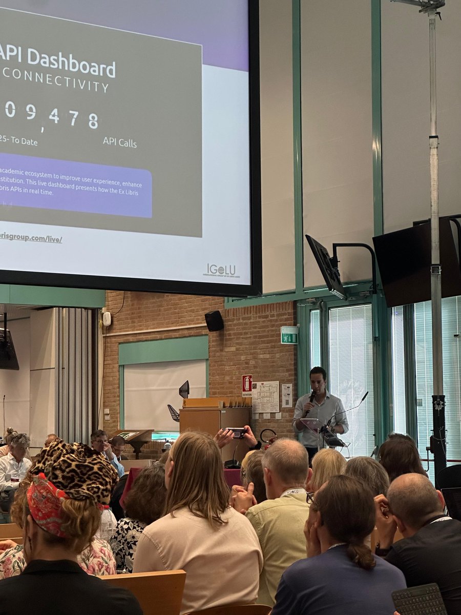 ExLibrisGroup's tweet image. Shai Ben-Hur, Vice President, Product Engineering at Ex Libris, from Clarivate, shared how Library Open Workflows is making automation simple, helping libraries save time & focus on impact, no coding needed.📊🔄
#LibraryTech #LibraryEfficiency #LibraryWorkflows