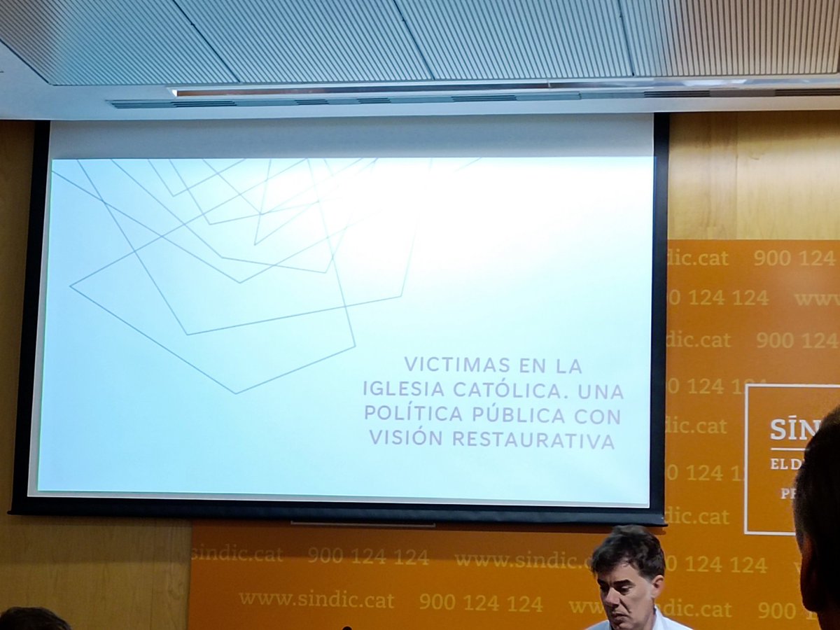 Avui a la jornada de Justicia Restaurativa. Per parlar de les víctimes de l'església i com fer polítiques amb visió restaurativa amb <a href="/martaf61/">Marta Ferrer</a> , <a href="/IsabelCabos/">Isabel Cabos</a> <a href="/justiciacat/">Justícia</a>