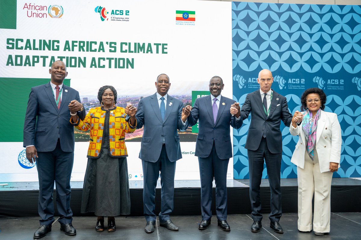 Prof_PatrickV's tweet image. At the Second Africa Climate Summit, Africa showed the world the power of African-led solutions. 

#AAAP 2.0, launched by President @WilliamsRuto and leaders, called on partners to collaborate actively to climate-prepare Africa’s food systems, future-proof infrastructure and