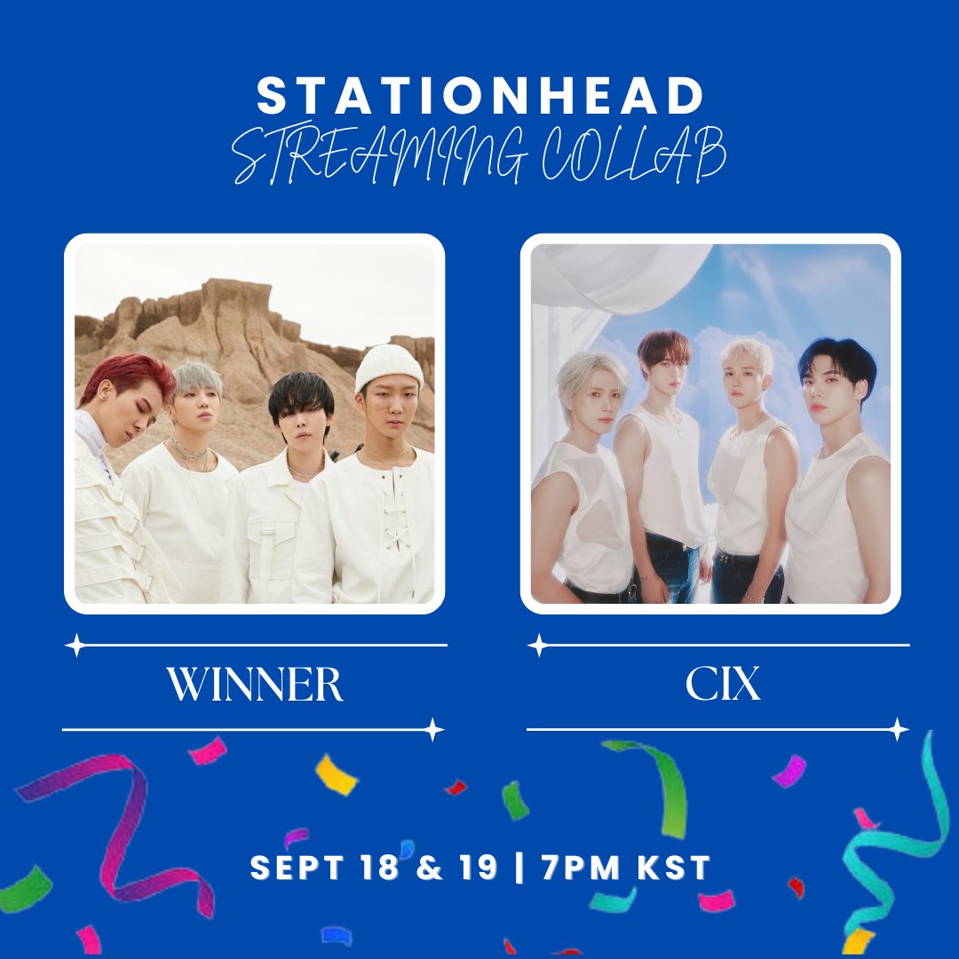 Gajevy_Chan's tweet photo. 🪽 𝐂𝐎𝐋𝐋𝐀𝐁 𝐀𝐍𝐍𝐎𝐔𝐍𝐂𝐄𝐌𝐄𝐍𝐓 ✨

#FIX and #IC!
We will be having a collaboration with @winnershradio on STATIONHEAD.

🗓️ September 18th and 19th 
🕗7 PM - 9 PM KST
18th: 🔗 https://t.co/k7E6CwLOrk
19th: 🔗 https://t.co/bHh2YkSQPQ

#CIX #씨아이엑스 #WINNER #위너 https://t.co/n7cneQYLaF
