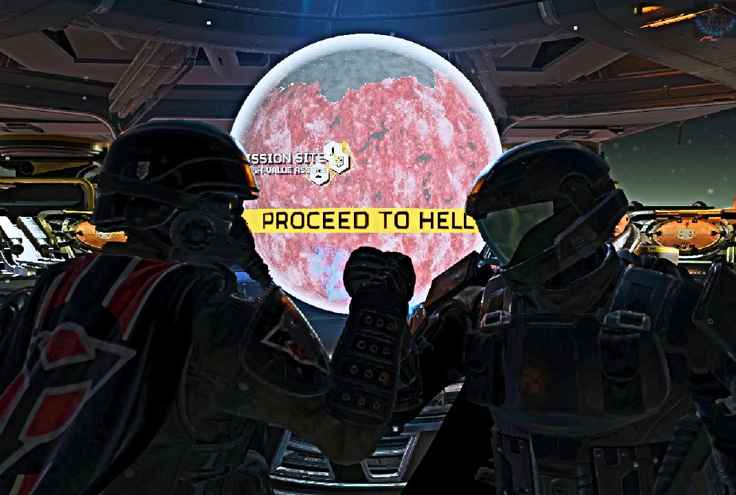 HyperionActual's tweet photo. Proceed to Hell
#Helldivers2 #Helldivers2Memes https://t.co/WHA3vpQsa4