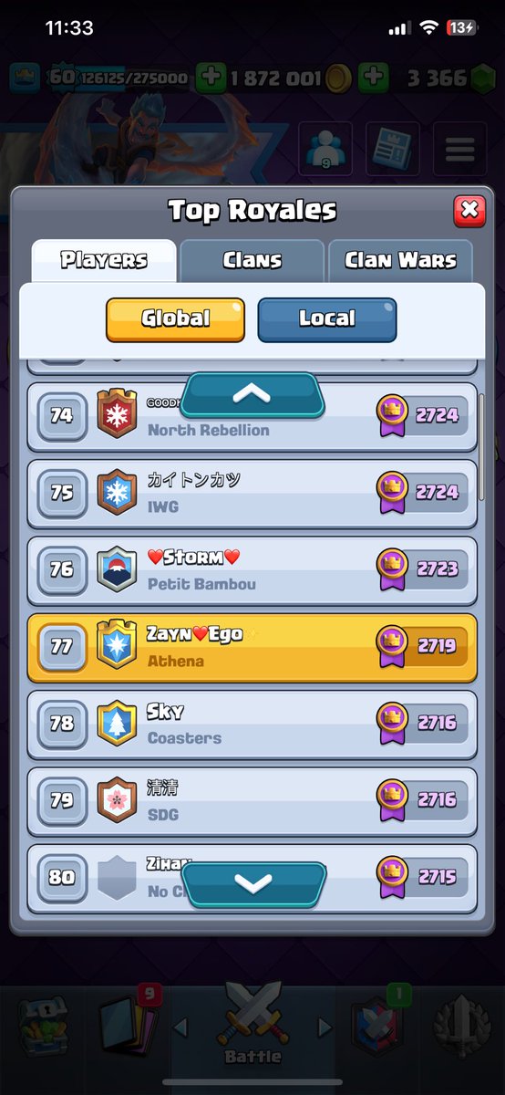 #77 🌎😃 
Golden Knight OP 🧑‍🍳