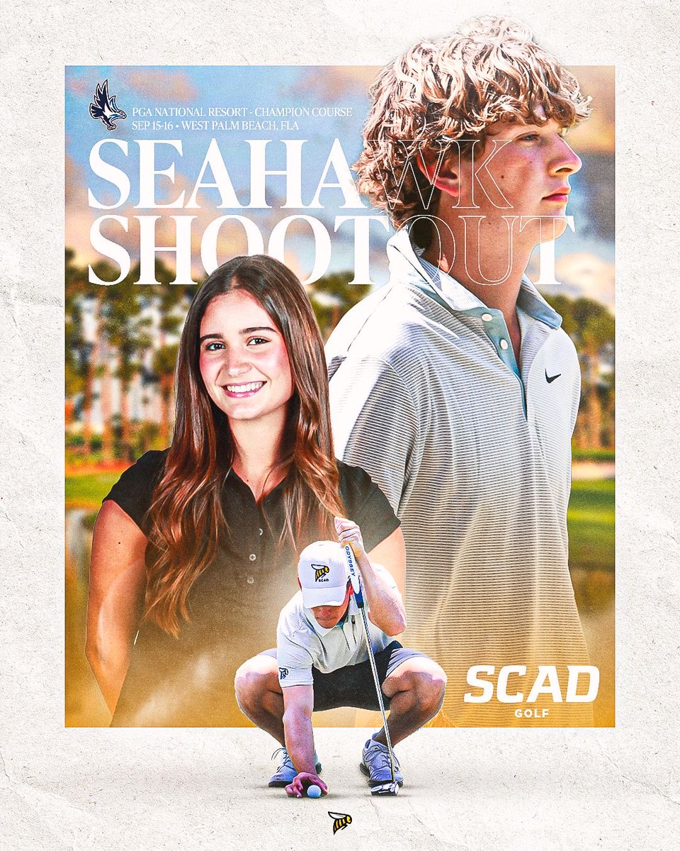 Another great day for SCAD Golf!! 🐝🐝⛳️

#NowYouKnow🐝