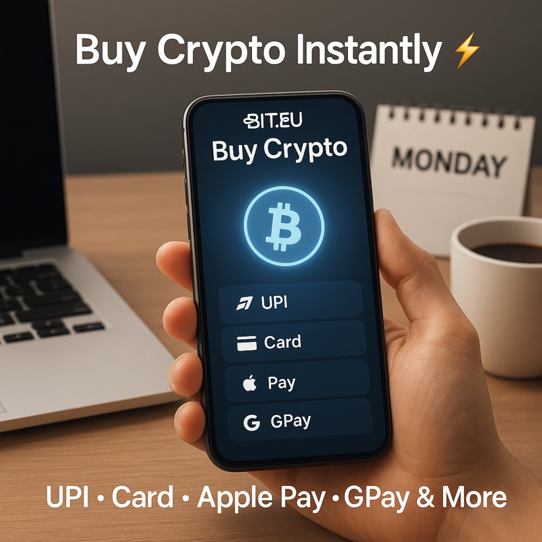 BitEuOfficial's tweet image. Your Monday just got easier — Buy crypto instantly with UPI, cards, or wallets 🚀

#Crypto #CryptoTrading #CryptoWeek #CryptoCommunity #bitcoin #BTC #marketdip #futurestrading #sharkfin #investing #buybacks #Discounts #EveningVibes