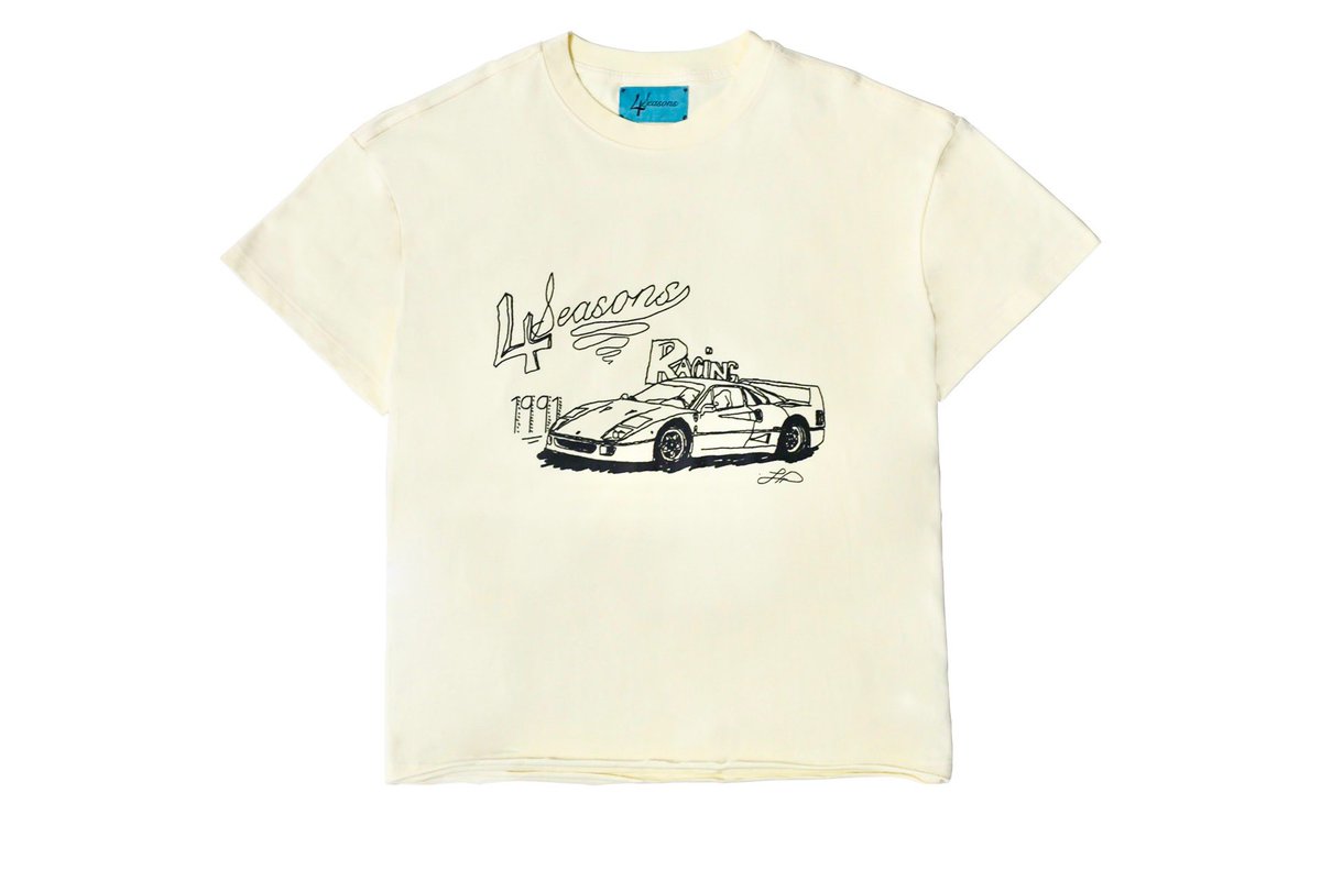 4_SeasonsOnline's tweet photo. Ready ? Set. Now  “Rari Tee”🏁🏎️🏁 #dreamcarcollection available NOW https://t.co/dBIuEkpQHM